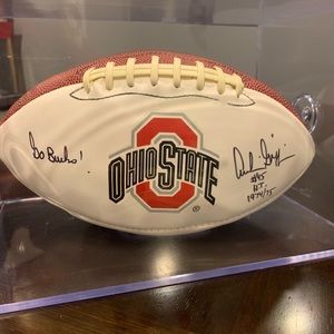 ARCHIE GRIFFIN OSU HEISMAN signed football